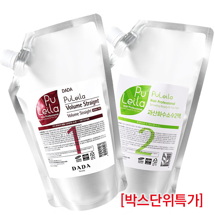 [다다] 다다토모 퓨레이라 볼륨스트레이트 보통건강모(노멀) 500ml/매직약  (박스단위특가)
