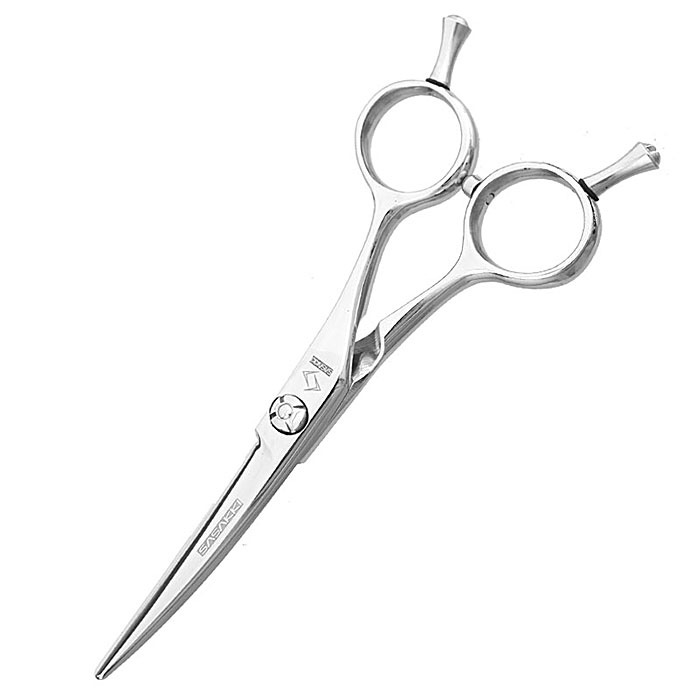 [사사끼] 사사끼 고급 6인치 커브 가위(안경손잡이) CV-550