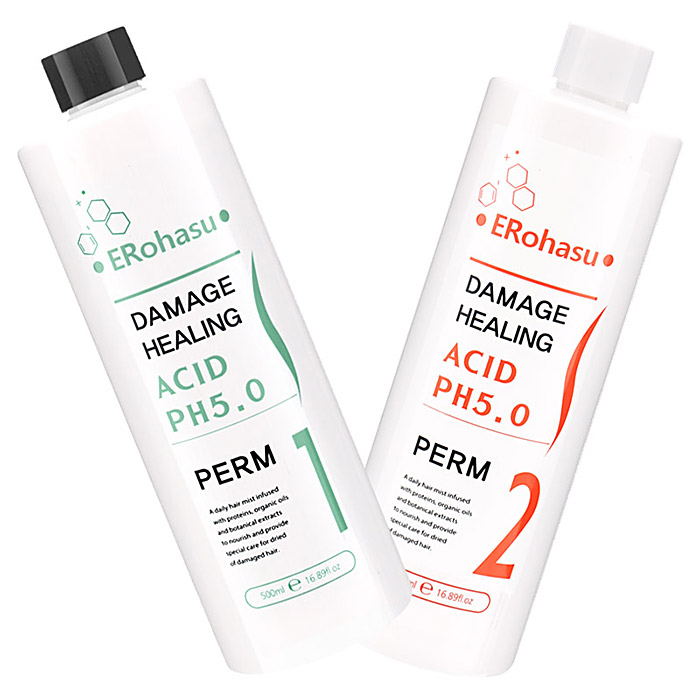 [다다] 다다 이로하스 데미지 힐링 애씨드 PH5.0 펌(산성펌) 500ml(10+1 덤~)