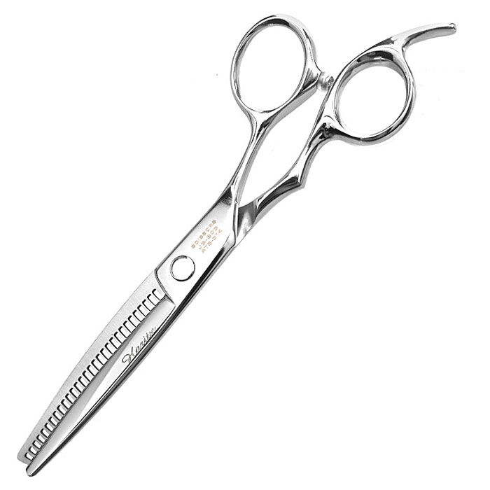 헤어2000 미용재료할인점,[하리츠] 하리츠 6인치 고급 30발 3홈 단조 틴닝 가위 JB-303,[made in japan] 고급 6인치 고급 30발 3홈 틴닝가위 / 낙타형 손잡이 / 절삭률 18%