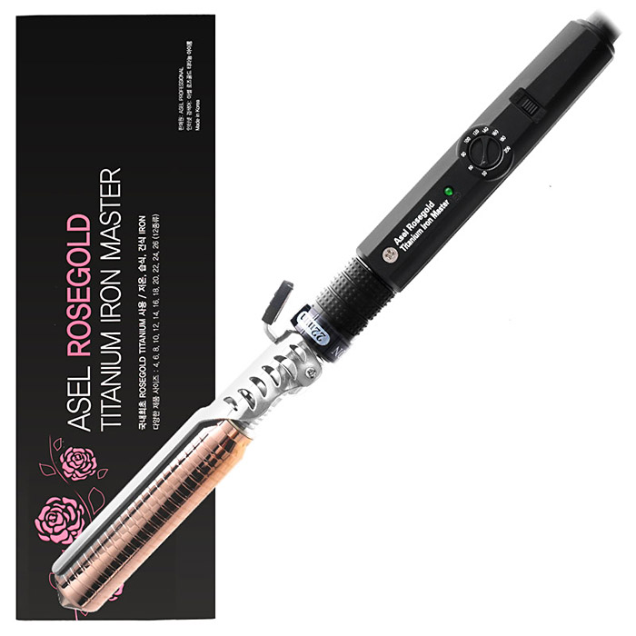[ASEL] 아셀 로즈골드 티타늄 원권 아이롱 마스터(최고급) 22mm