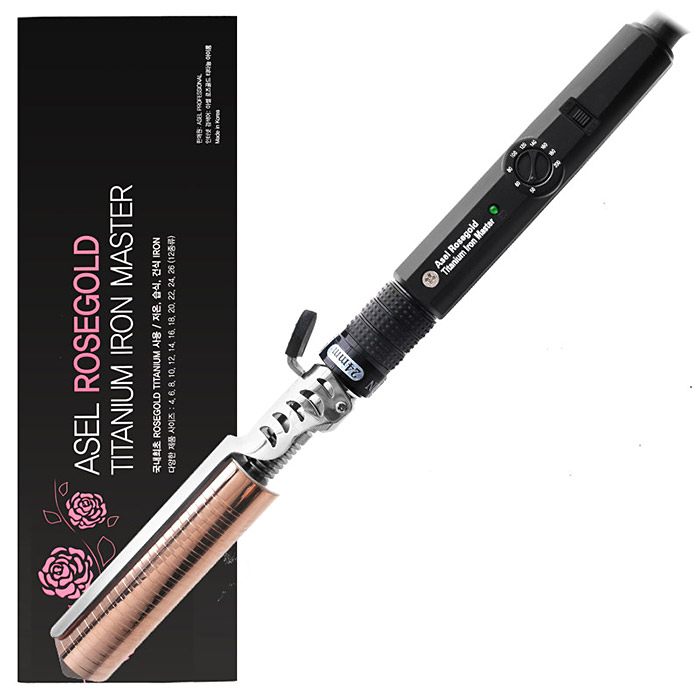 [ASEL] 아셀 로즈골드 티타늄 원권 아이롱 마스터(최고급) 24mm