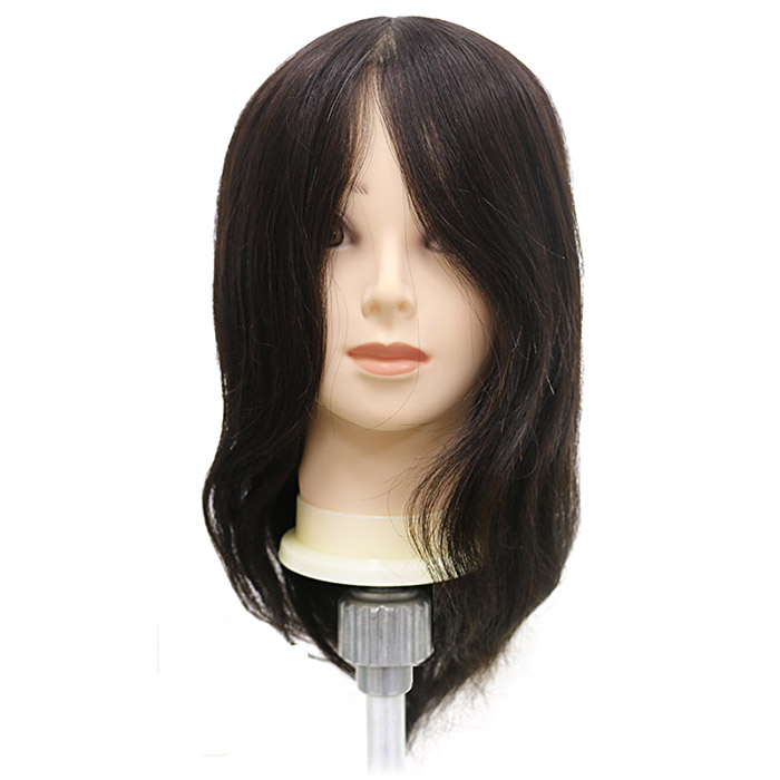[엠케이] 엠케이 일본국가고시 시험모 통가발 16인치 41cm (100%인모) MK-216◇