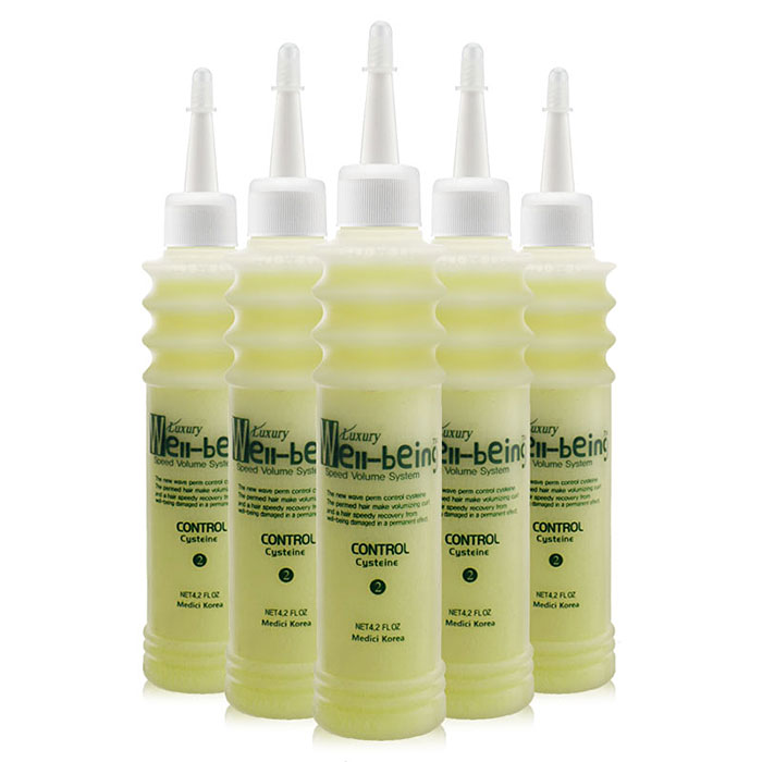 [메디치] 럭셔리 웰빙 스피드 볼륨 펌 중화제 120ml  (과수/과산화수소)˚
