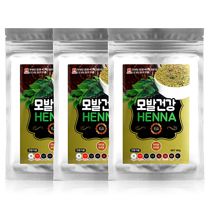 [모헬스] 명품 헤어메이드 모발건강 헤나 100g (박스단위)