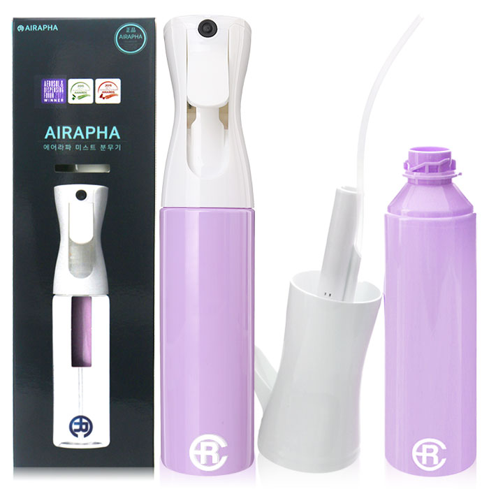 헤어2000 미용재료할인점,[이노스킨] 에어라파 미세 에어분무기 용량 300ml 중대형 (색상:화이트/라벤더)