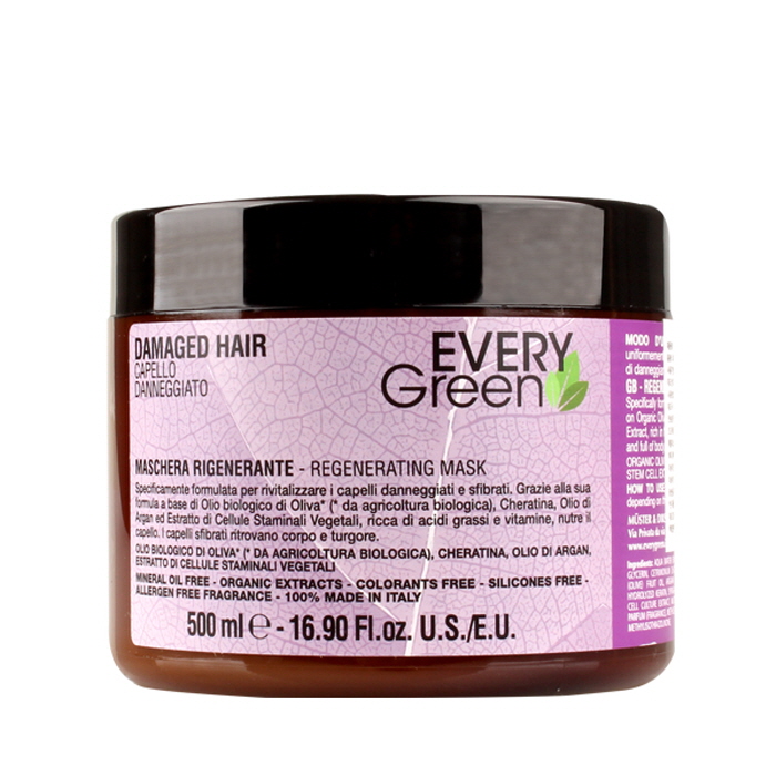 [딕슨] 딕슨 에브리그린 리제너레이팅 마스크 500ml (손상모발)
