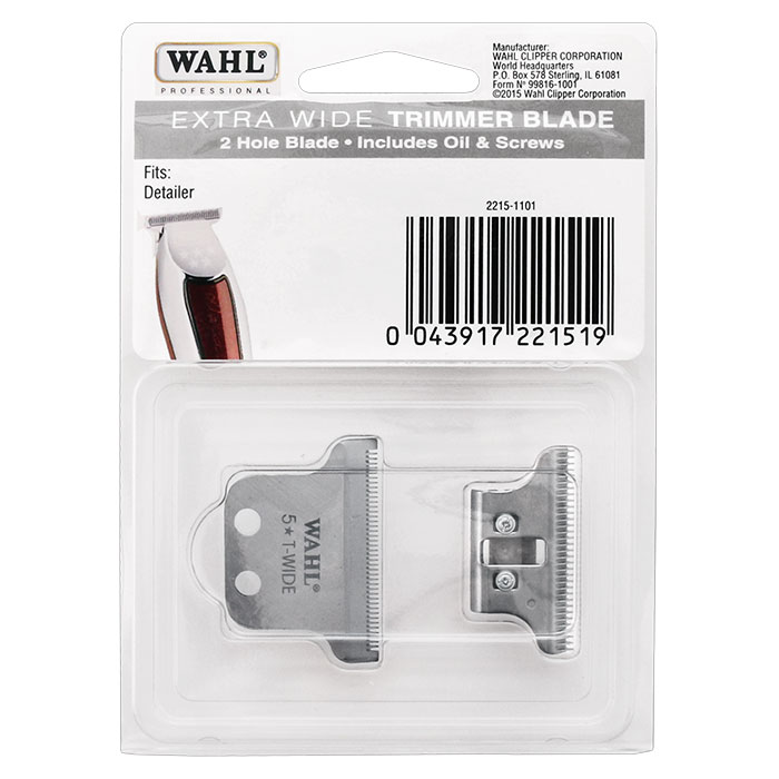 [WAHL] 왈 클리퍼 디테일러 바리깡 전용날 T-Wide Blade (8991/8171L 호환가능)