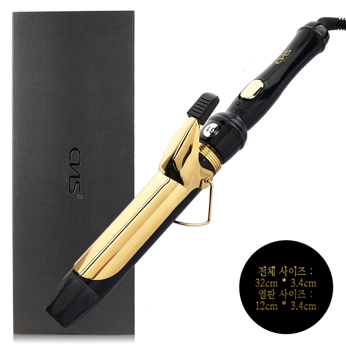 헤어2000 미용재료할인점,[월드] CNS 파워 컬링 아이롱 블랙/골드에디션 31mm~40mm 각선택