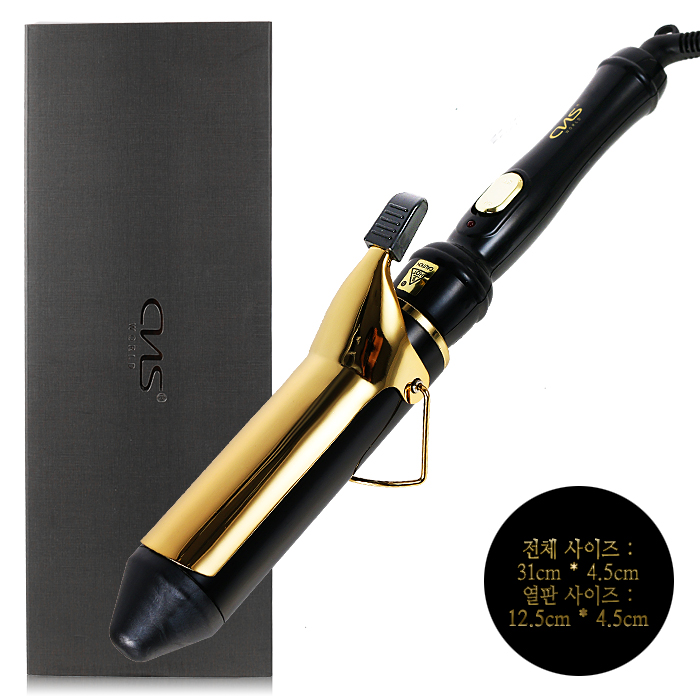 헤어2000 미용재료할인점,[월드] CNS 파워 컬링 아이롱 블랙/골드에디션 31mm~40mm 각선택