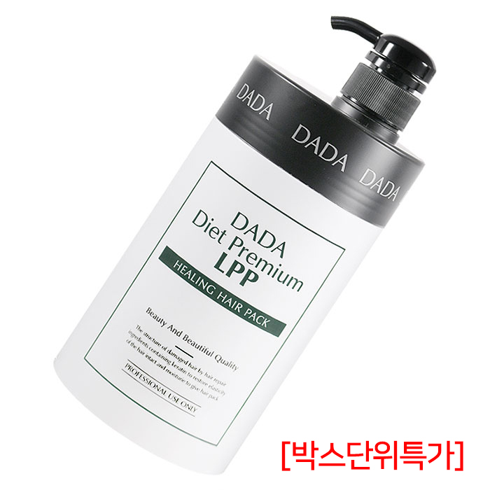 [다다] 다다 다이어트 프리미엄 LPP 힐링 헤어팩 1.000g (박스단위특가)