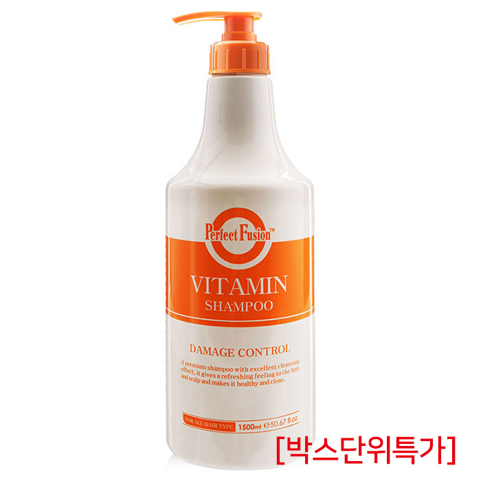 [본] 퍼펙트퓨전 비타민 샴푸 1.500ml (박스단위특가)