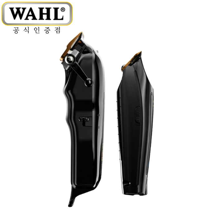 헤어2000 미용재료할인점,[WAHL] 왈 클리퍼 5-스타 매직클립 + 디테일러 (무선 블랙) (2종 1셋트)