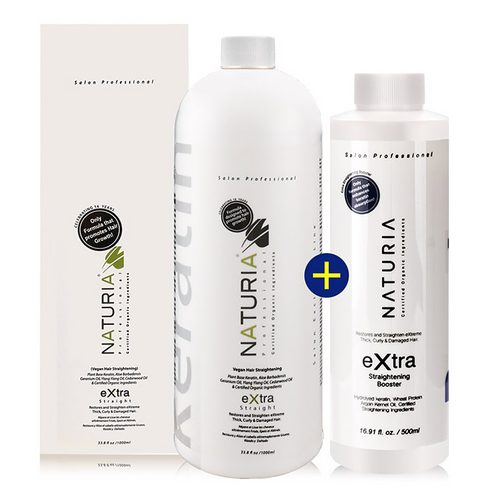 [나투리아] 나투리아 신데렐라 클리닉 [엑스트라 스트레이트1000ml + 부스터500ml] (2종 세트)