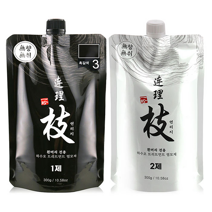 [일진] 일진 연리지 하수오 트리트먼트 염모제 300g (새치전용)
