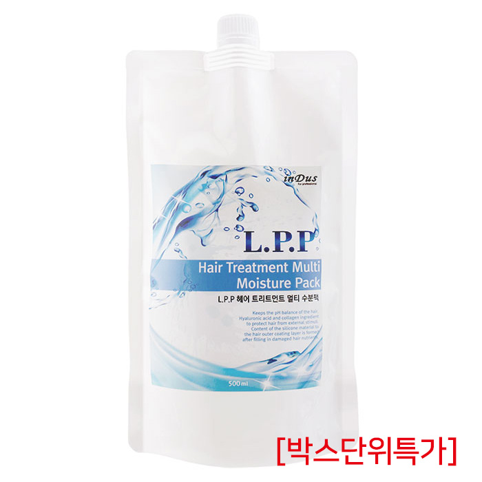 [인더스] 인더스 엘피피 클리닉수분팩500ml (박스단위특가)